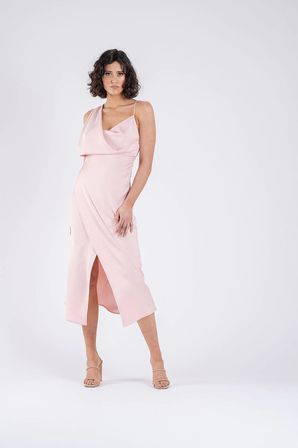 one fell swoop pink dress One Fell Swoop Audrey Dress, Dusty Rose  Gladstone Bridal Boutique